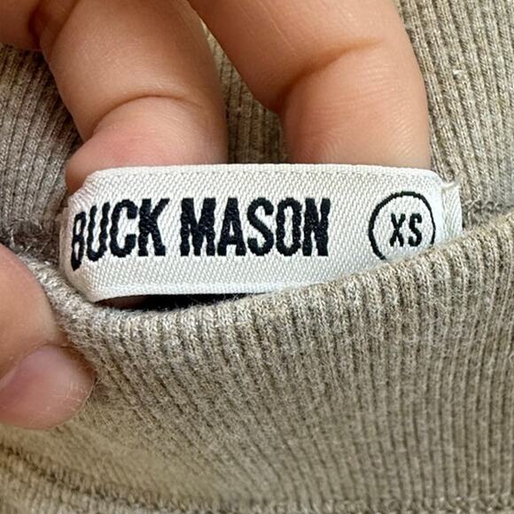 Buck Mason Women’s Marled Beachcomber Surplus Rib Weekender Pant. Size XS - Picture 7 of 7